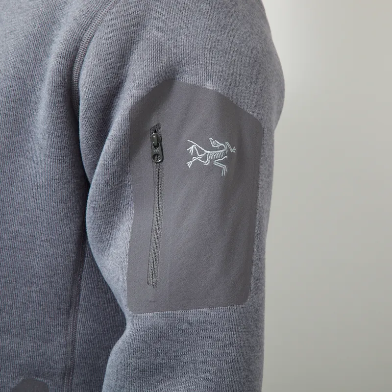 Arc'teryx Covert Half Zip Void Heather-9