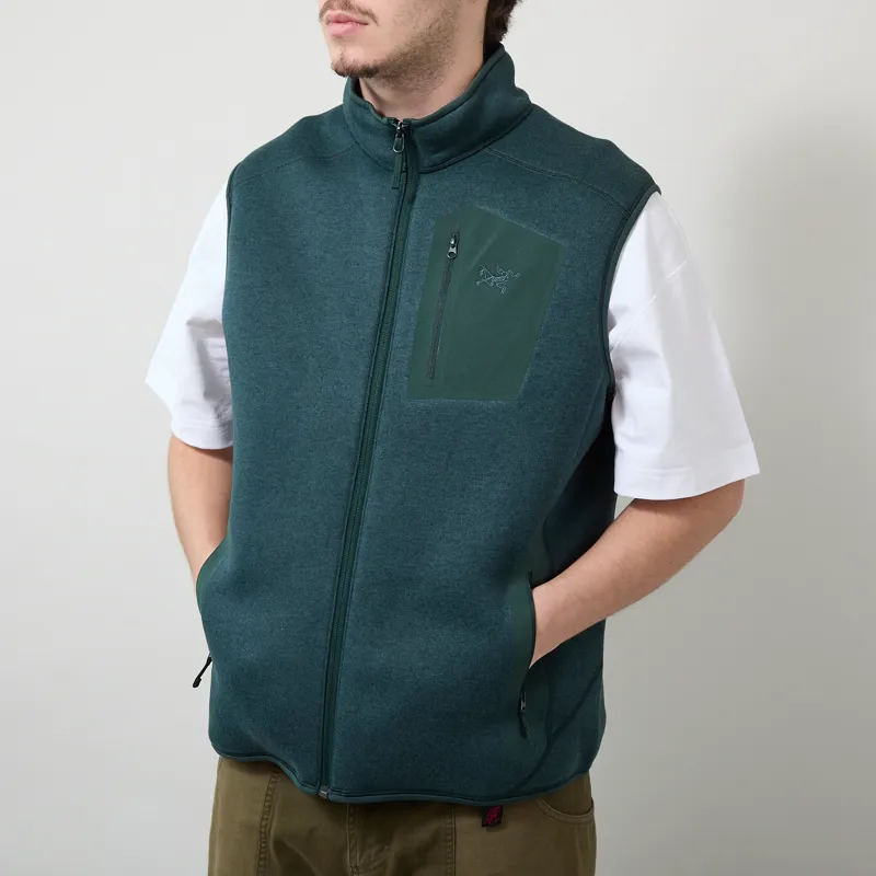 Arc'teryx Covert Vest Dark Jade Heather-8