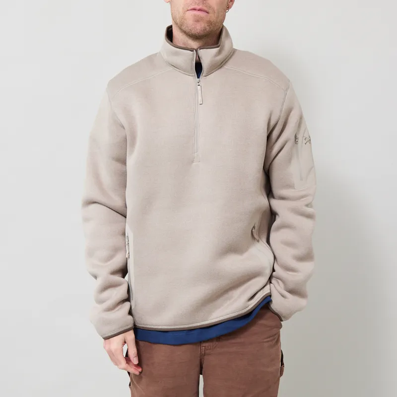 Arc'teryx Covert Half Zip Rune Heather-1