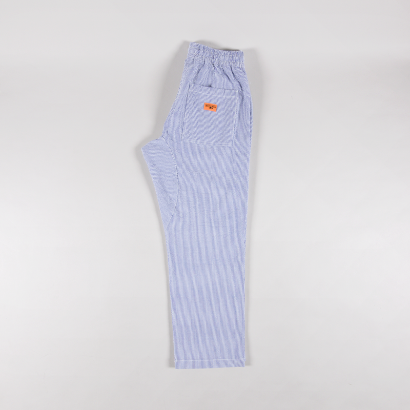 Service Works Seersucker Chef Pants Navy Stripe-2