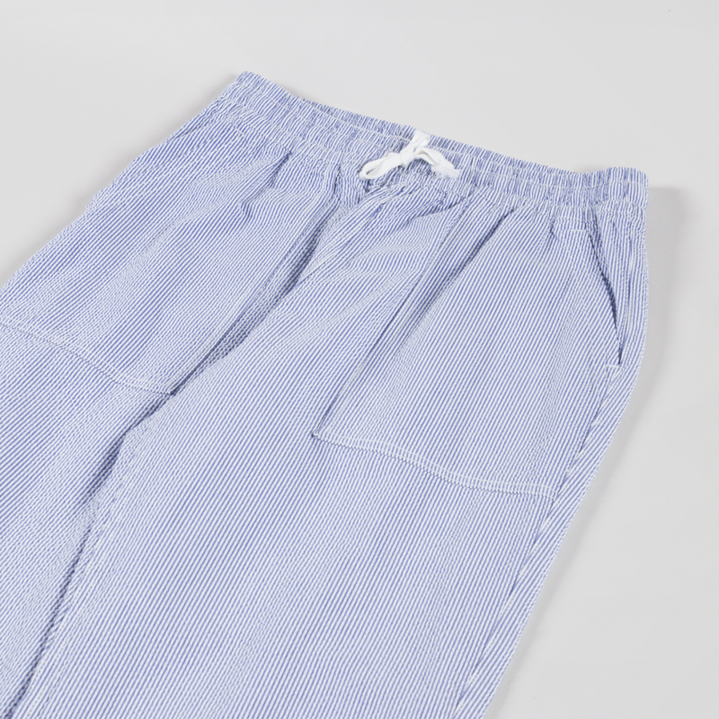 Service Works Seersucker Chef Pants Navy Stripe-4