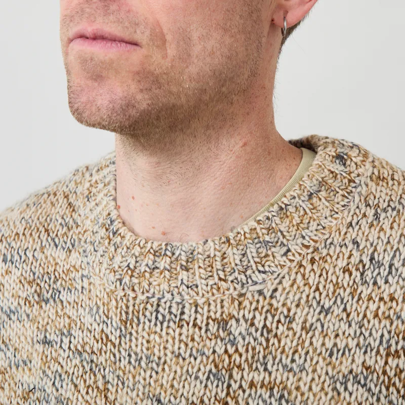 Revolution Knit Sweater Off White-4