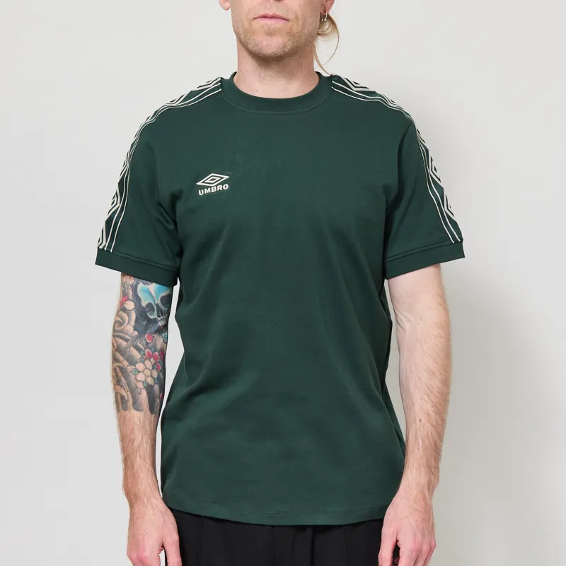 Umbro Taped T Shirt Pine Grove Pelican