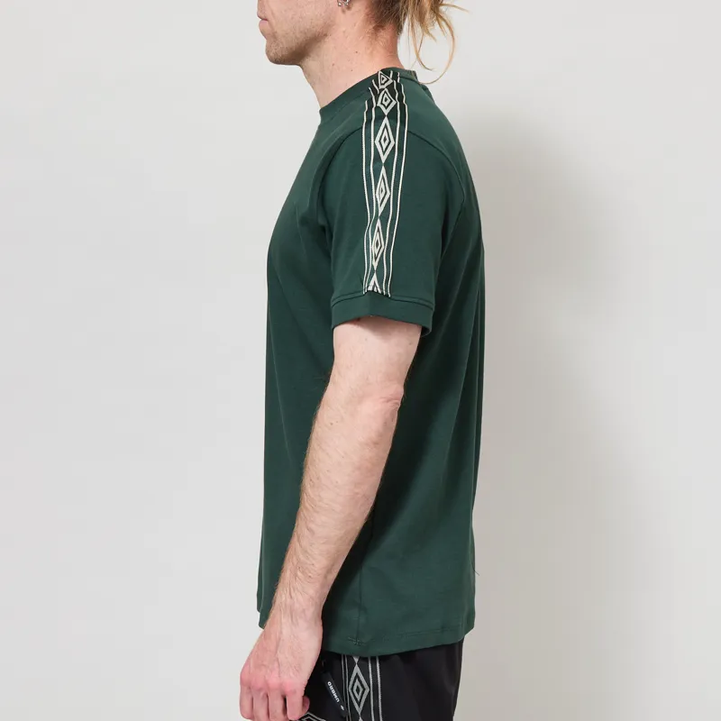 Umbro Taped T Shirt Pine Grove Pelican-2