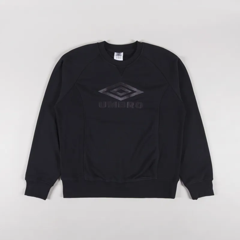 Umbro Iconic Sweat Black Volcanic Ash