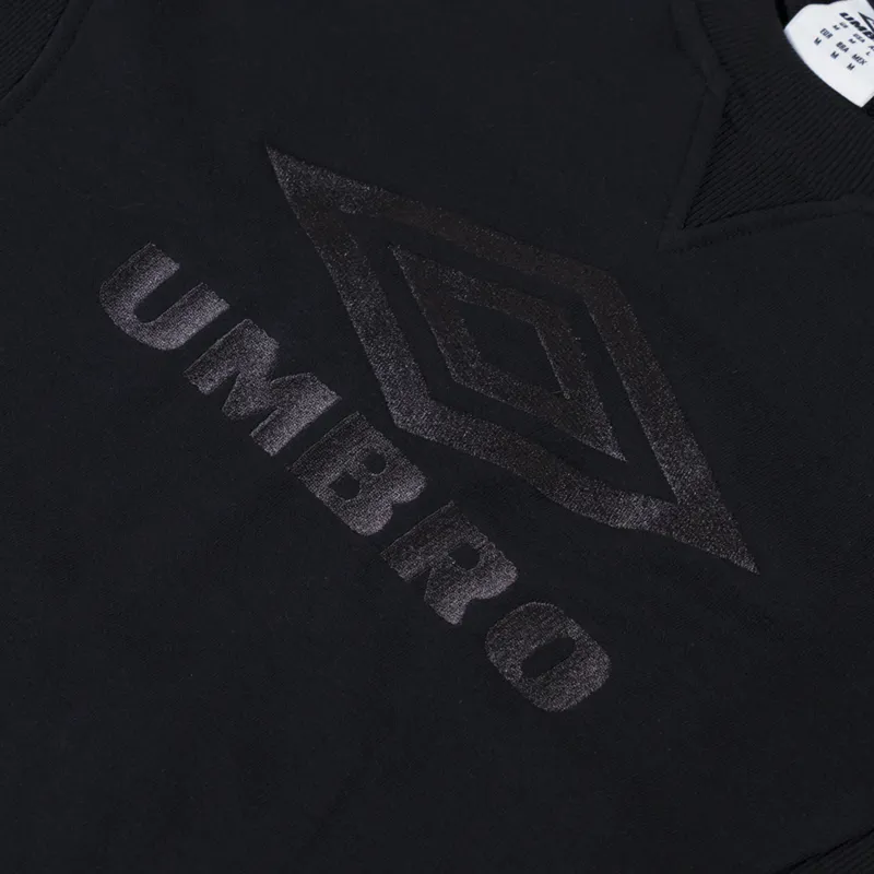 Umbro Iconic Sweat Black Volcanic Ash-4