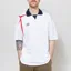 Umbro Boxy Football Shirt White Blue Goji Berry
