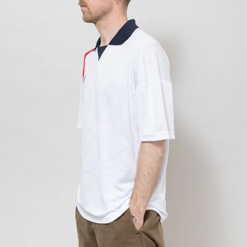 Umbro Boxy Football Shirt White Blue Goji Berry-1