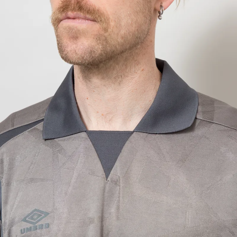 Umbro Boxy Football Shirt Brushed Nickel Volcanic Ash-5