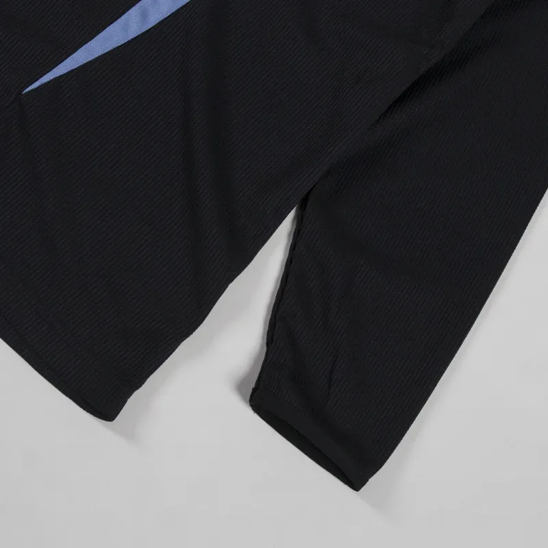 Umbro Panelled Long Sleeve Jersey Black Grisaille Yellow-6