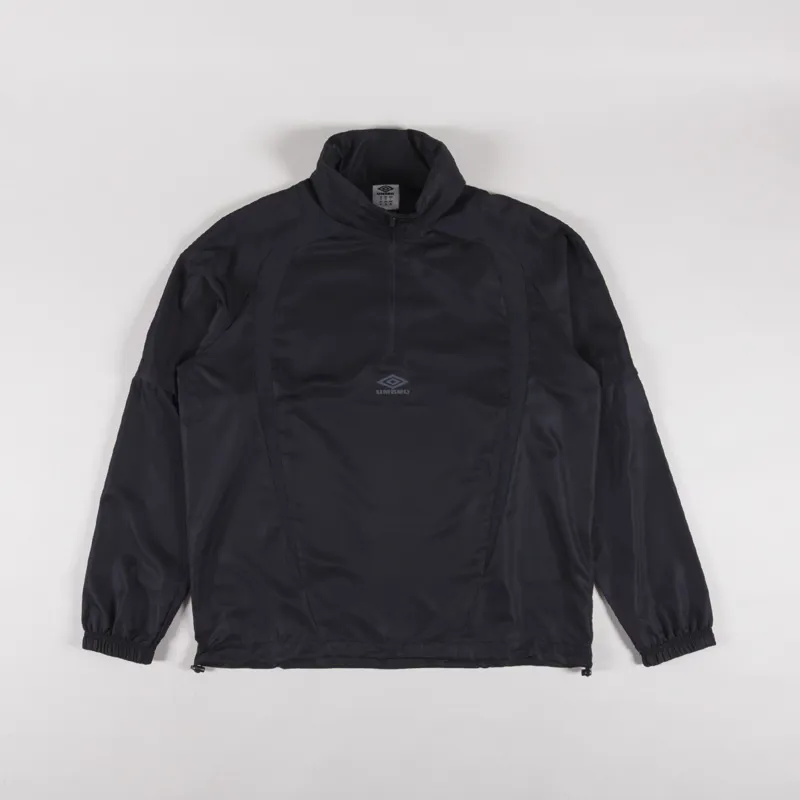 Umbro Zip Off Sleeve Wind Jacket Black