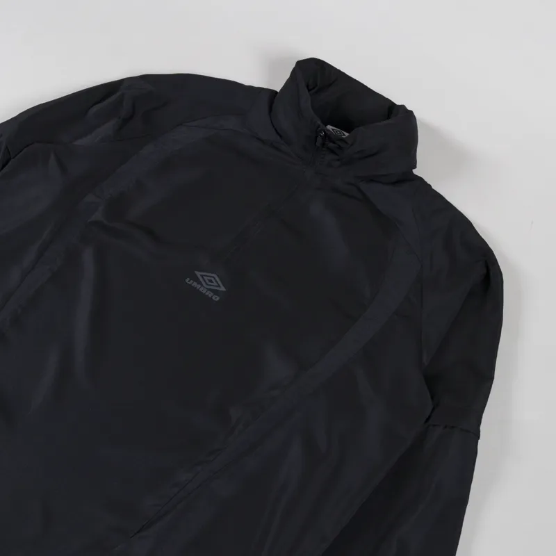 Umbro Zip Off Sleeve Wind Jacket Black-4