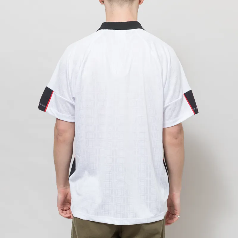 Umbro Football Shirt White Black Goji Berry-1