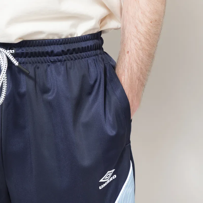 Umbro Panelled Short Baritone Blue Brilliant White Blue Fog-4