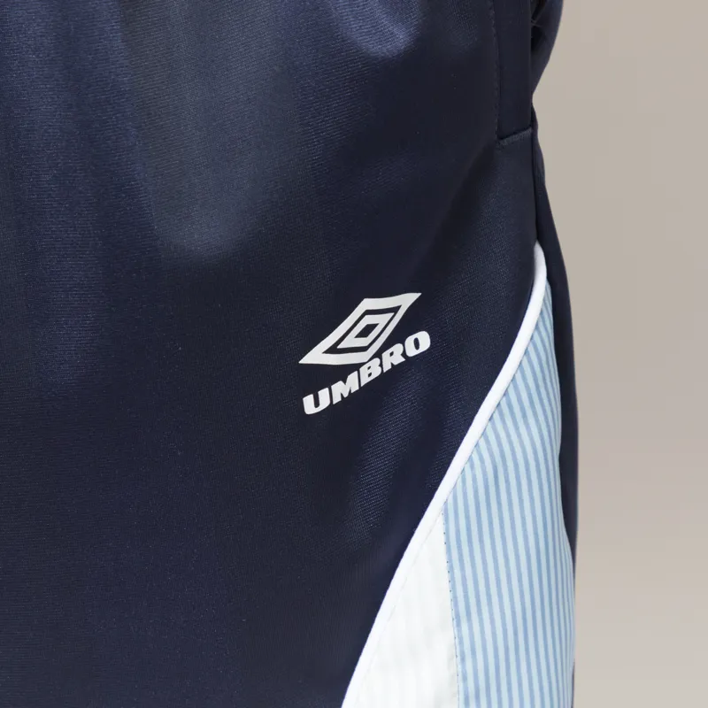 Umbro Panelled Short Baritone Blue Brilliant White Blue Fog-5