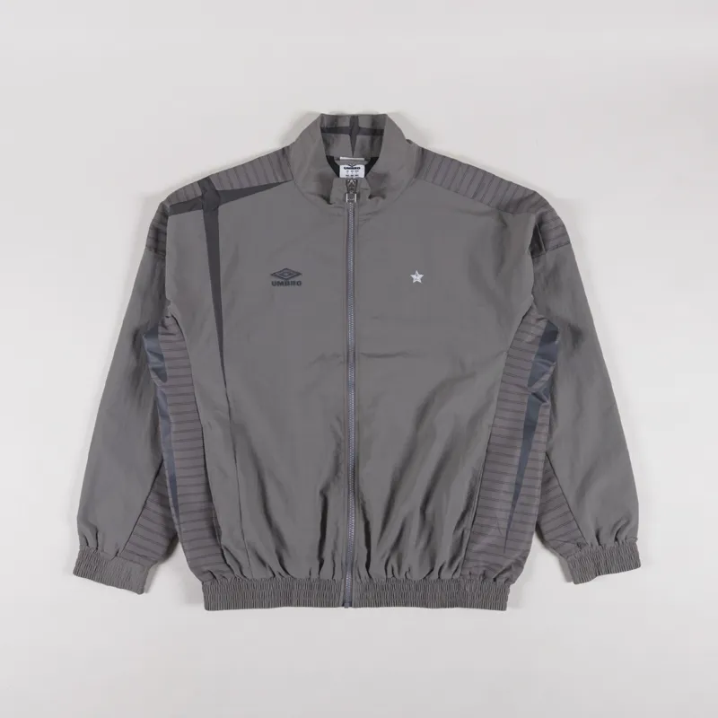 Umbro Relaxed Track Jacket Brushed Nickel Volcanic Ash