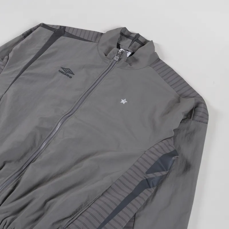 Umbro Relaxed Track Jacket Brushed Nickel Volcanic Ash-2