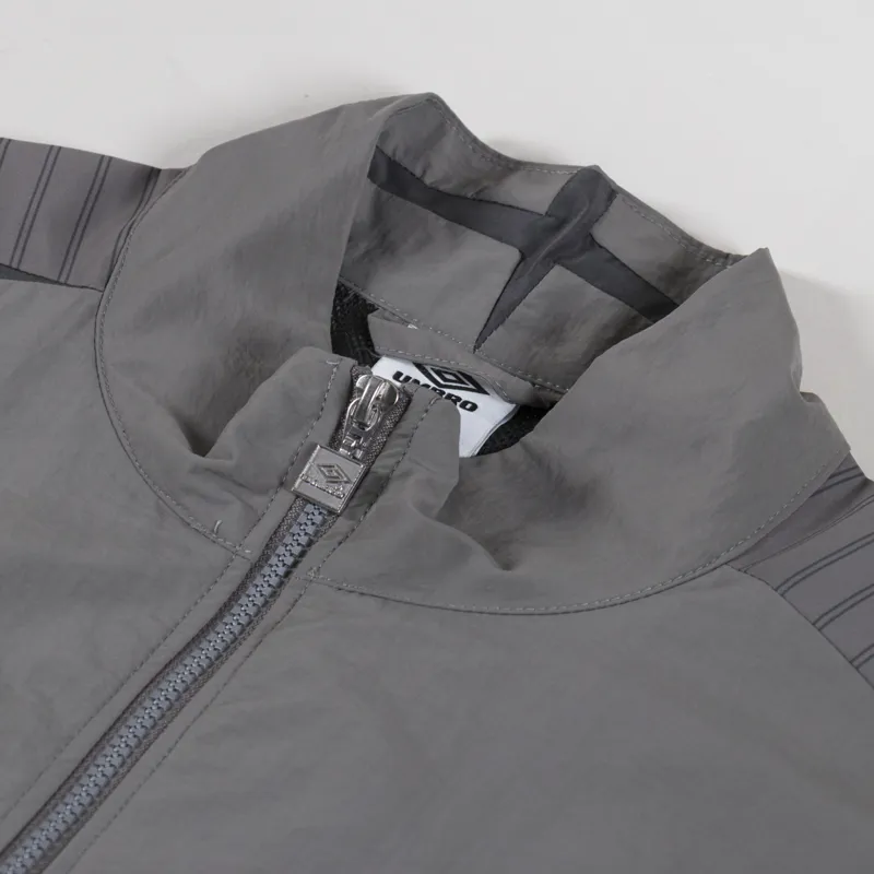 Umbro Relaxed Track Jacket Brushed Nickel Volcanic Ash-4