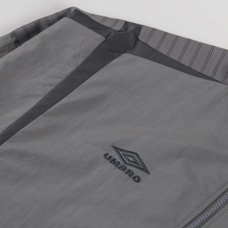Umbro Relaxed Track Jacket Brushed Nickel Volcanic Ash-5