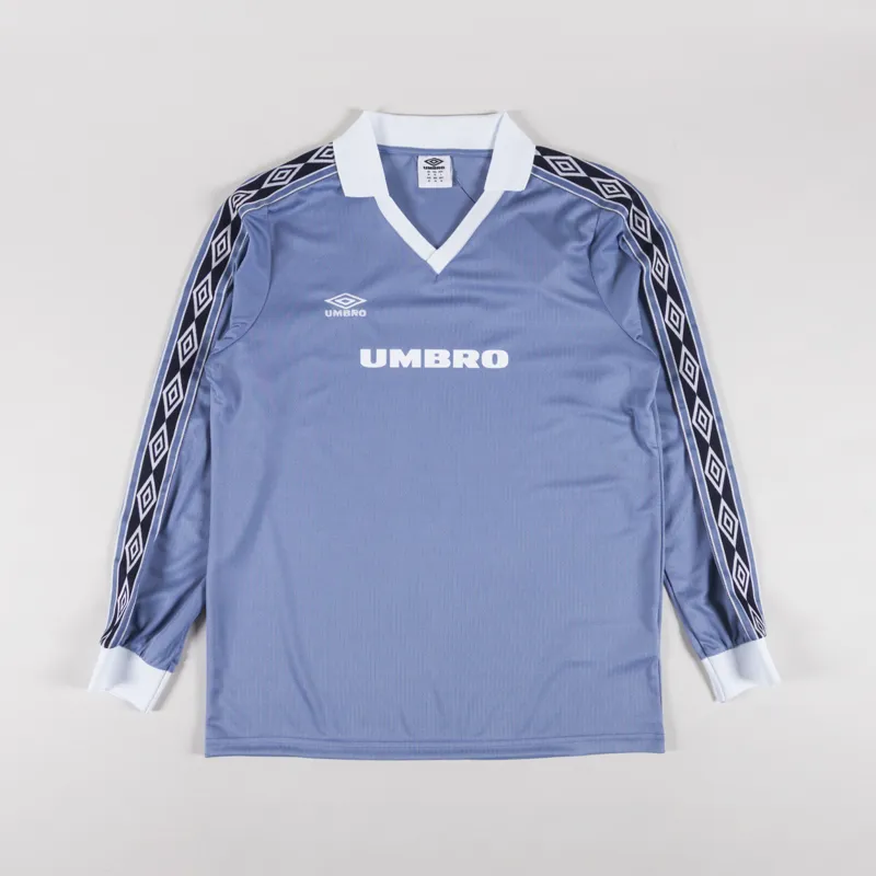Umbro Taped Long Sleeve Jersey Infinity Brilliant White