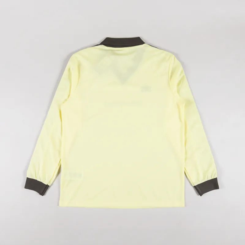 Umbro Taped Long Sleeve Jersey Lemonade Demitasse-1