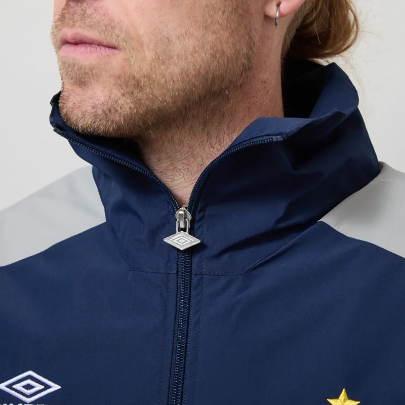 Umbro Panelled Boxy Jacket Dress Blue Neutral Grey-3
