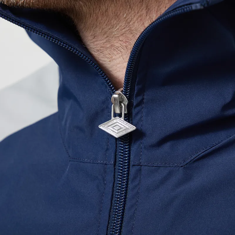 Umbro Panelled Boxy Jacket Dress Blue Neutral Grey-4
