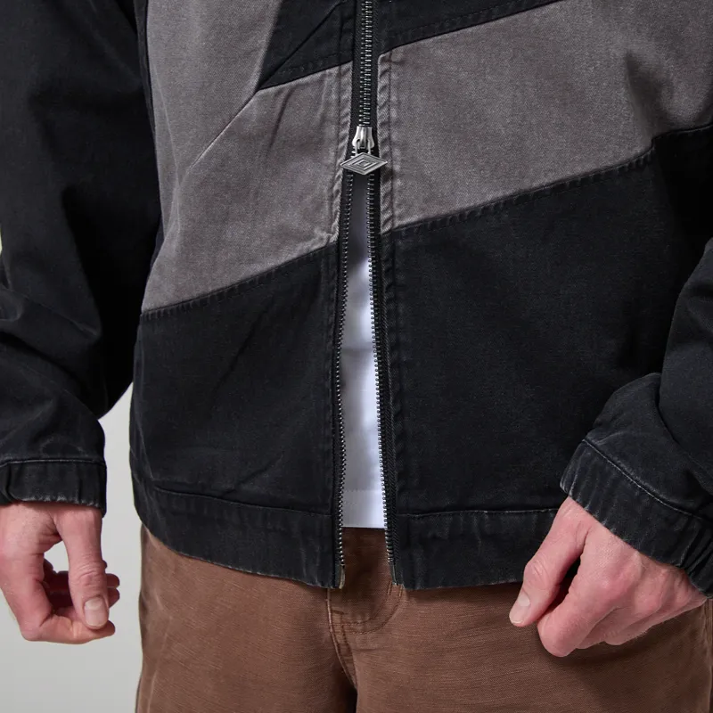 Umbro Washed Drill Jacket Black-9