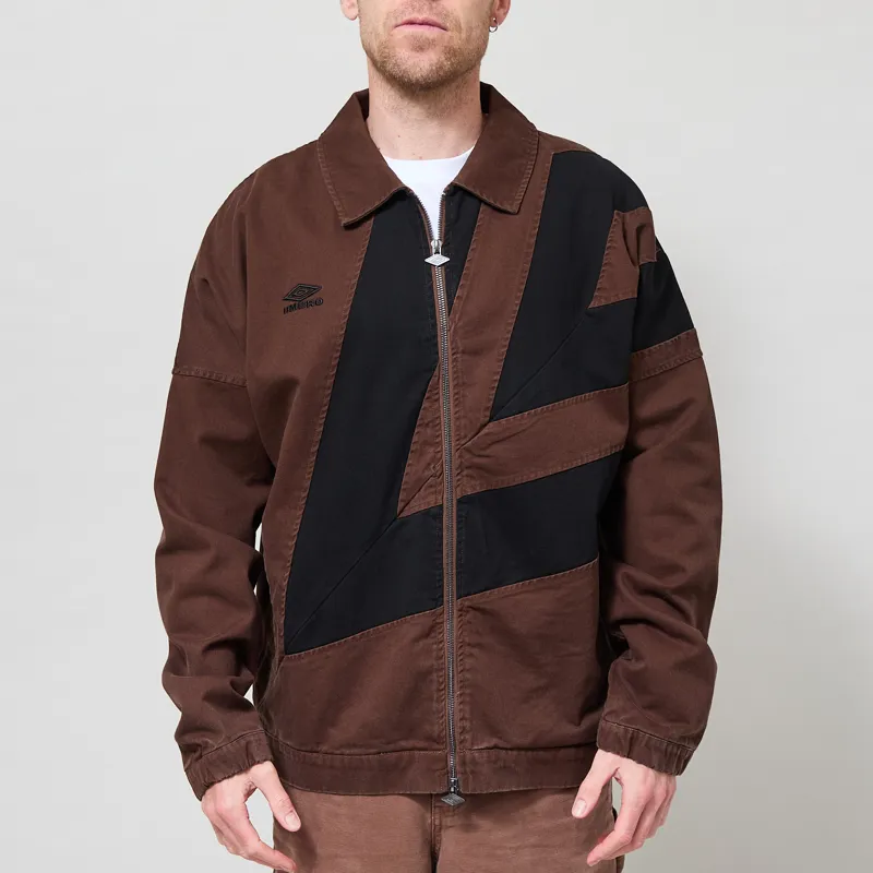 Umbro Washed Drill Jacket Demitasse Black-1