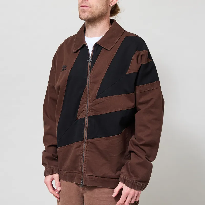 Umbro Washed Drill Jacket Demitasse Black