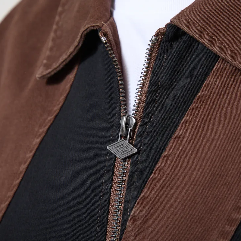 Umbro Washed Drill Jacket Demitasse Black-4