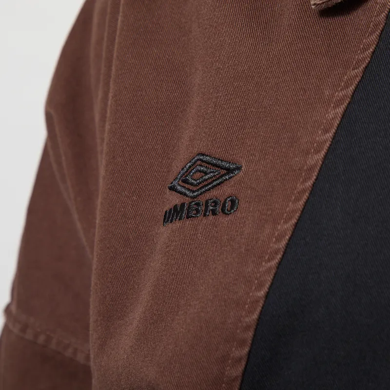 Umbro Washed Drill Jacket Demitasse Black-5