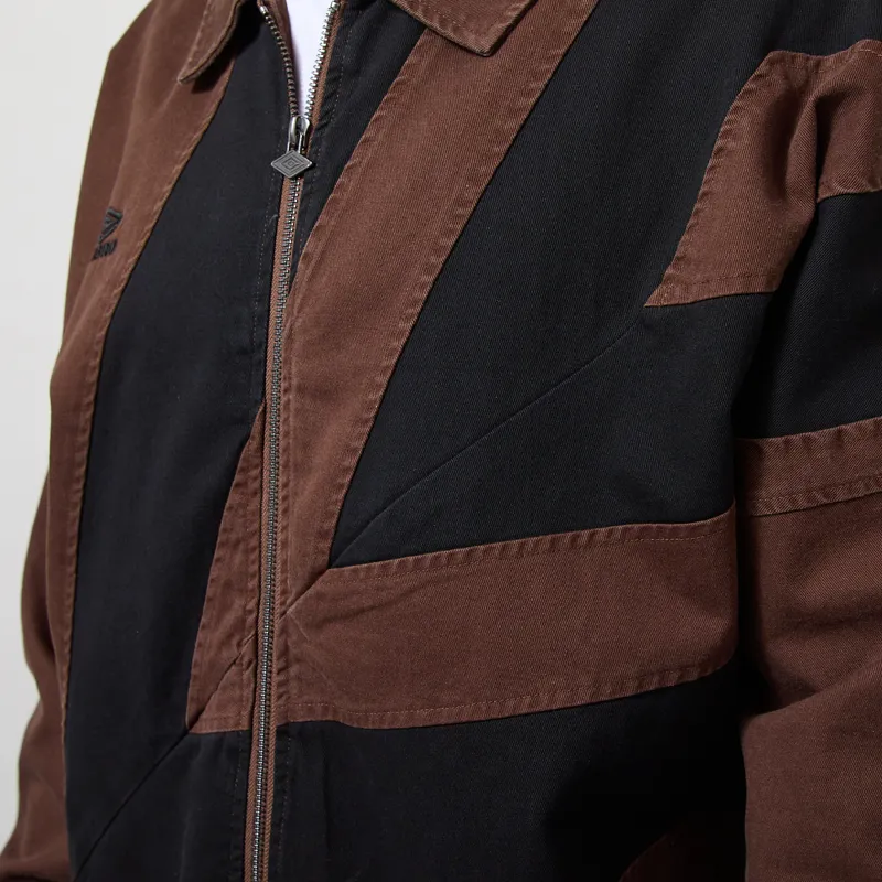 Umbro Washed Drill Jacket Demitasse Black-6