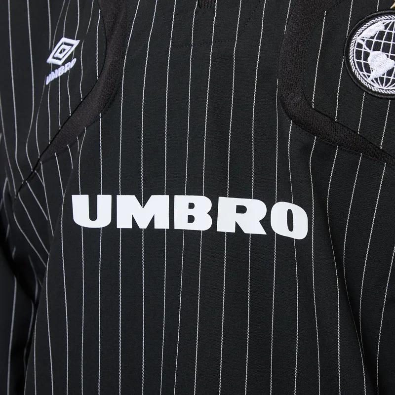 Umbro Pinstripe Drill Top Black-7