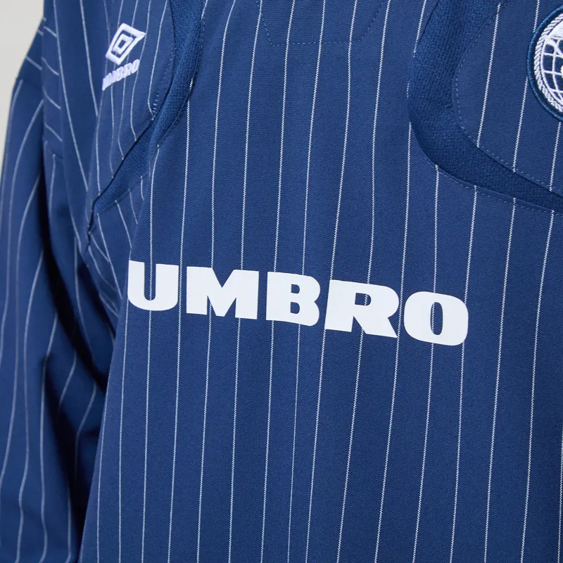 Umbro Pinstripe Drill Top Estate Blue-6