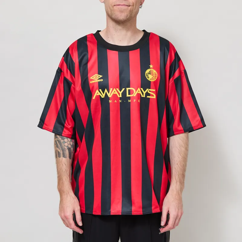 Umbro Reversible Jersey High Risk Red Black Skydive