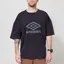 Umbro Washed Boxy T Shirt Black Sedona Sage