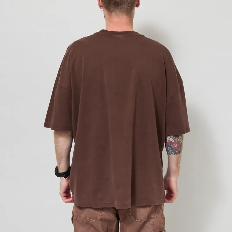 Umbro Washed Boxy T Shirt Demitasse Black-2