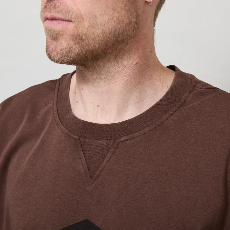 Umbro Washed Boxy T Shirt Demitasse Black-3