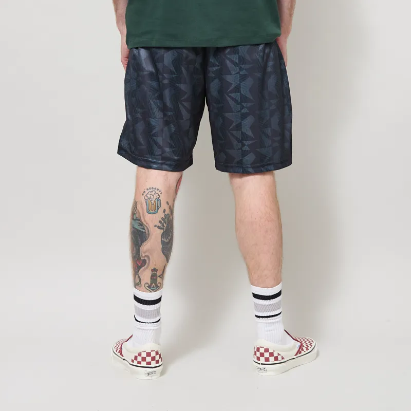 Umbro Football Shorts Phantom Black Brilliant White-2