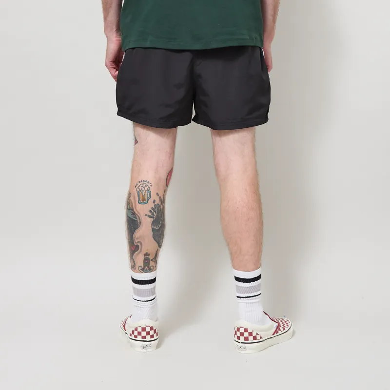 Umbro Panelled Shorts Black Neutral Grey White-3