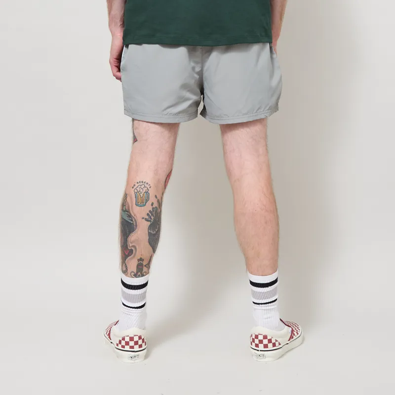 Umbro Panelled Shorts Neutral Grey Black White-3