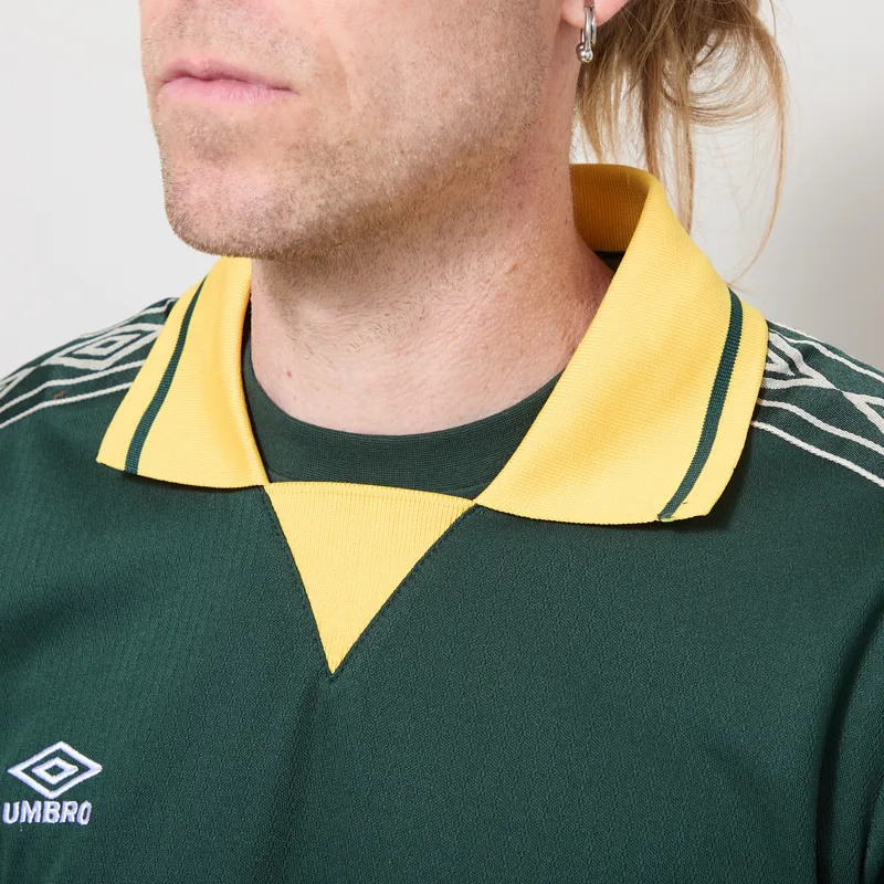 Umbro Taped Long Sleeve Jersey Pine Grove Hot Sport Pelican-4