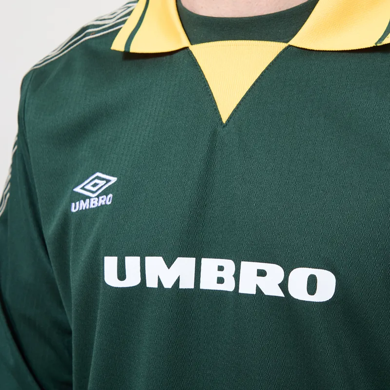 Umbro Taped Long Sleeve Jersey Pine Grove Hot Sport Pelican-5