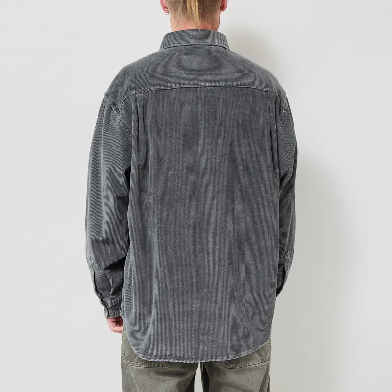 Frizmworks Pigment 8W Corduroy Shirt Charcoal-2
