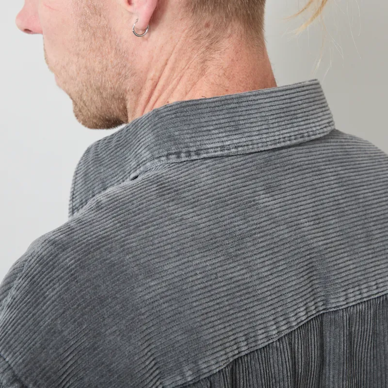 Frizmworks Pigment 8W Corduroy Shirt Charcoal-5
