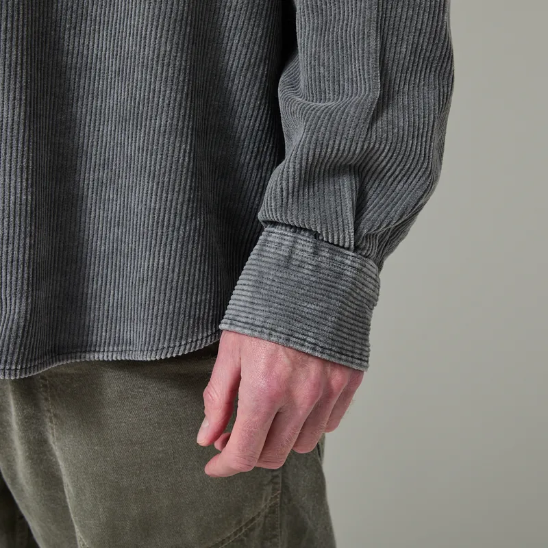 Frizmworks Pigment 8W Corduroy Shirt Charcoal-7