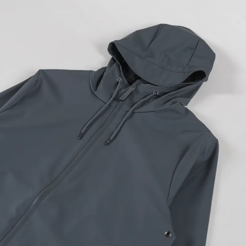 Rains Storm Breaker Waterproof Jacket Dark Grey-2
