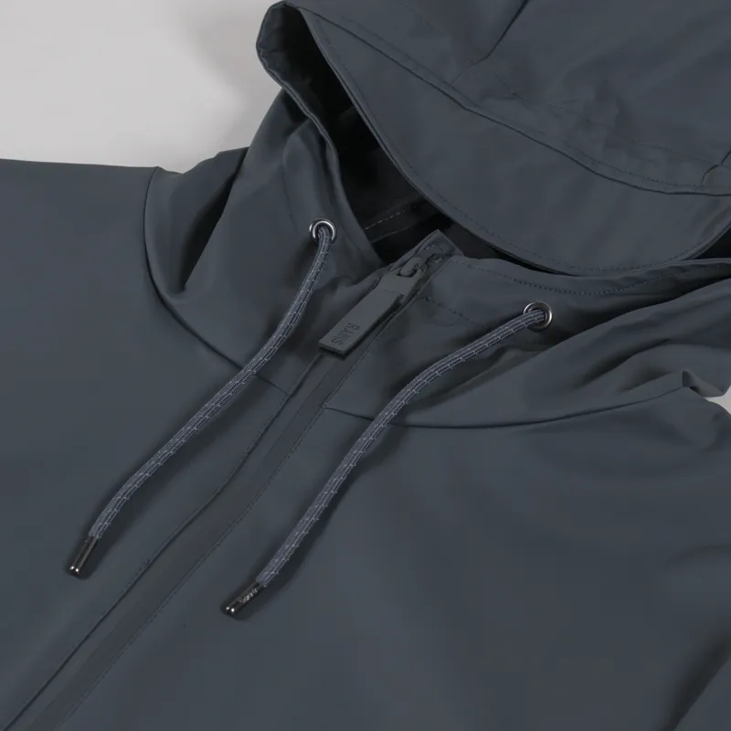 Rains Storm Breaker Waterproof Jacket Dark Grey-4