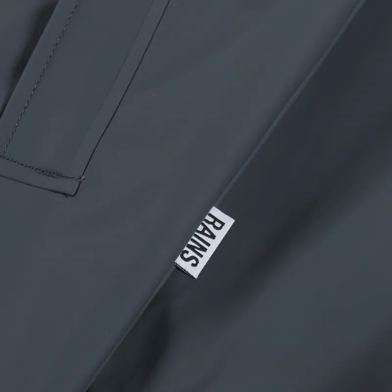 Rains Storm Breaker Waterproof Jacket Dark Grey-11